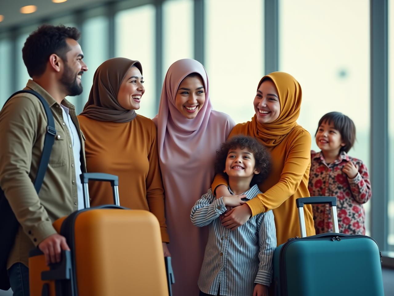 Keluarga Muslim Melancong